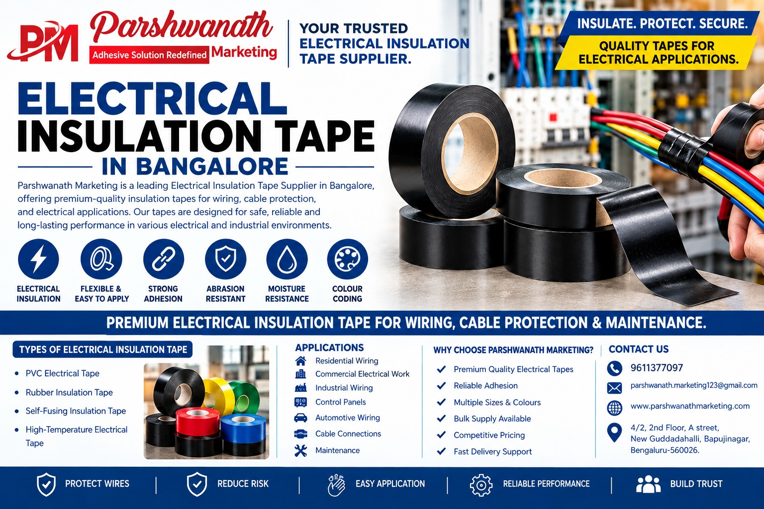 Electrical Insulation Tape In Bangalore